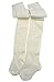 2 pairs of Plain Cream Baby Tights - Size 6-12 months