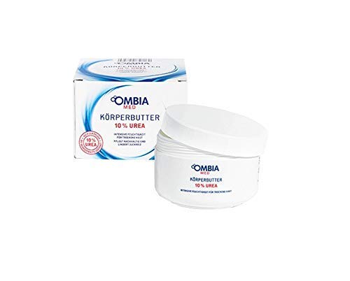 OMBIA med 10% UREA Manteca corporal 250 ml para hidratación Intnsive para piel seca