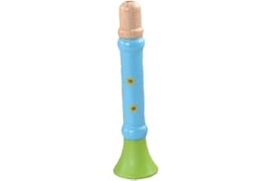 TOYANDONA Sifflet à bulles jouet pour enfant en bas âge Flûte Instrument pour bébé Apprentissage de la musique Instrument pratique (couleur occasionnelle)