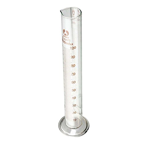 graduiertemGlaskoerper - TOOGOO(R)100 ml graduierten Glasmesszylinder Chemistry Laboratory Measure