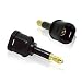 Produktbild MEIHE-Cables/Adapters Kabel und Adapter optischen Digital-Audio-Glasfaser-Toslink-Stecker auf Buchse Adapter