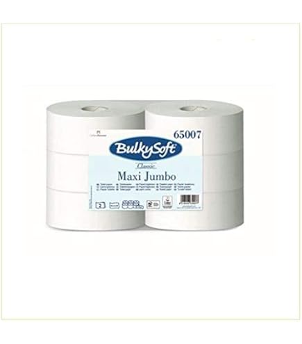 6 Rotoli Di Carta Igienica Jumbo Maxi - 320 Metri A Rotolo Per Dispenser Pubblici - Foto 12