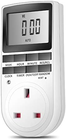 New Digital Electronic Power Timer in Switch Socket Digital LCD Power Energy-Saving Programmable Smart Time Switch YAHALOU