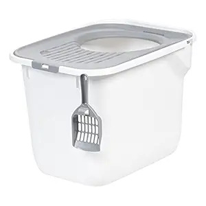 Iris USA Square Large Cat Litter Box