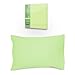 Childrens Pure 100% Cotton Cot / Cotbed Pastel Green Pillowcase