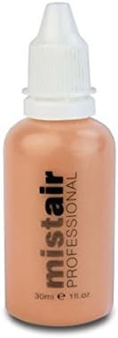 MISTAIR PROFESSIONAL HD SILICONE AIRBRUSH MAKE UP FOUNDATION - ALMOST PEACH 30ml
