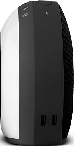 JBL Horizon BLK Radiosveglia FM Doppia, Wireless, Bluetooth con Ricarica Mediante Dock USB e Luce LED Ambiente, Sveglia Sunrise, Compatibile con Smartphone, Tablet e Dispositivi MP3, Nero