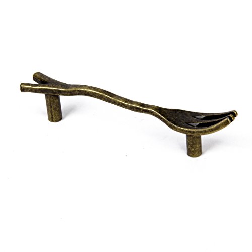 Gazechimp Kreative Gabel Design Möbelknopf Griffe Knopf für Schrank Kleiderschrank Schublade 76mm - 4