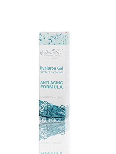 Hyaluron-Säure Gel | Hochdosiertes niedrigmolekulares und hochmolekulares Hyaluron Konzentrat – Premium Kosmetik – Made in Germany – 30 ml. |Hyaluron Gel | Anti Aging Serum | Vegan | Tag und Nacht Pflege-Konzentrat - 7