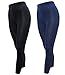 Produktbild EveryHead Riese 2er Pack Damenleggings Sparpack Thermoleggings Leggings Markenleggings ganzjährig extra warm für Frauen (RS-10740-W18-DA1-18-85-S) in Schwarz-Navy, Größe S inkl Hutfibel