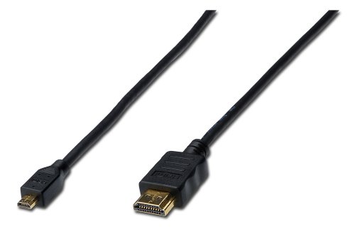 Assmann AK-330109-020-S HDMI Hi-Speed Adapterkabel (Type D-A)