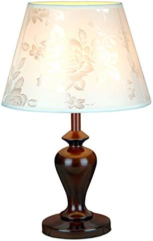 Solid Wood Fabric Desk Lamp Modern Simplicity Bedroom Bedside Night Lights Living Room/Study/Reading Light/Working/Home Indoor/Officelamp/Coffee Lighting Lamps/Hotel Lights/Home Decoration Lamp