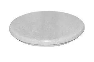 Shree Shyam Creation 100% Makrana Marble Chakla/Rolling Board/Roti Maker (10-Inches, White)