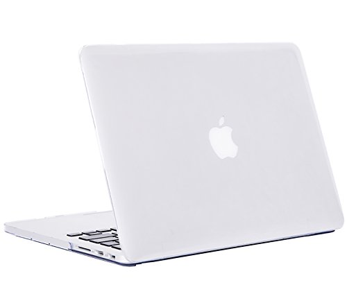 MacBook Pro 13 Hülle Case, iNeseon Ultra Slim Gummierte Hartschale Tasche Cover Shell, US Transparent und EU Transparent Tastatur Abdeckung Schutzhülle für Apple MacBook Pro 13.3 Zoll Aluminum Unibody mit CD-ROM Drive Modell:A1278,NICHT für MacBook Pro 13 mit Retina Display (Transparent) - 3