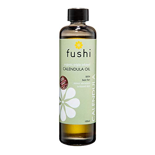 Fushi Calendula - Aceite orgánico infundido 100 ml, extra virgen, biodinámico, 4000 mg/ltr Terpenes