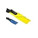 Produktbild Mares Clipper Full Fuß Schnorcheln Swim Fin, Herren Damen 2,5–3,5/4,5–5,5, Gelb