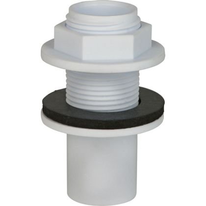 OVERFLOW STRAIGHT TANK CONNECTOR 22mm / 0.75" (469787)