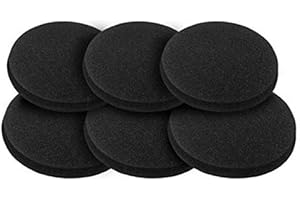 ORIENTAL RIVERKIT Kompost Behälter Filter, 6 Stück Aktivkohlefilter Set, Küche Aktiviert Kohlenstoff Filter, Für Biomülleimer Und Komposter Eimer (Runde Form)