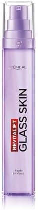 L'Oréal Paris Fluido Idratante Revitalift Filler Glass Skin, Idratazione Intensa, Effetto Glass Skin, Pelle Luminosa, Rimpolpata e Rughe Ridotte, Con Acido Ialuronico, Vitamine B3 e B5, 50ml