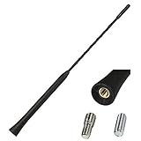 Stabmaterial : Fiberglass, gewendelt, Anti Noise, sehr geringe Windgeräusche, leichte Montage, sehr gute Empfangsqualität, hochwertige Verarbeitung, sportliches Design