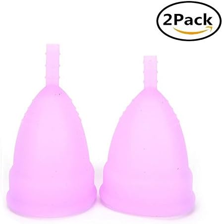 Waterstone Menstrual Cups 2-pack Feminine Hygiene Cups (Small + Large)