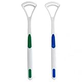 Amigozz Oral Tongue Cleaner Brush Scraper, Set Of 2 pcs(color & design may v... Amigozz Oral Tongue Cleaner Brush Scraper, Set Of 2 pcs(color & design may v...