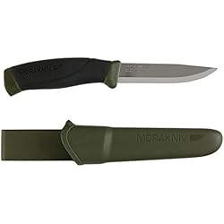 Mora FT10128 Cuchillo a Lama Fissa,Unisex - Adultos, Verde, un tamaño