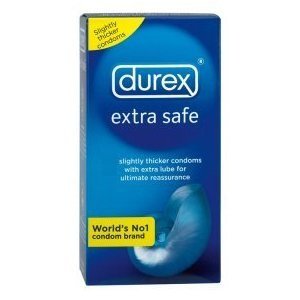Preisvergleich Produktbild Durex Extra Safe, blau, 36 Stück