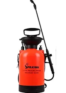 Sprayon Garden Pressure Sprayer (5 Liter) -Water Sprayer for Garden- Features Leak Proof, Lightweight, Unbreakable Body(Globiz Enterprises