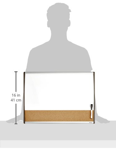 Rexel - Tablero de combinaci n de borrado en seco magn tico y corcho con marco arqueado 585 x 430 mm Rexel - Tablero de combinaci n de borrado en seco magn tico y corcho con marco arqueado 585 x 430 mm