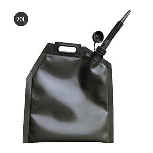détail Ai CAR FUN Jerrican Essence Pliant, 10L 20L 30L Réservoir Bidon Essence Souple en Plastique Pliage Portable