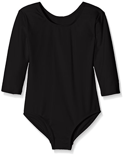 Shepa Mädchen Ballett Trikot 3/4 Arm Gymnastikanzug Ballettanzug Turnanzug