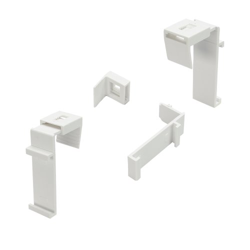 Hochwertiger Klemmträger Klemmfix für DUO-Rollo und Rollo verstellbar, 2 Stück pro Set - Verkaufseinheit: 1 Sets (2 Stück = 1 Set)