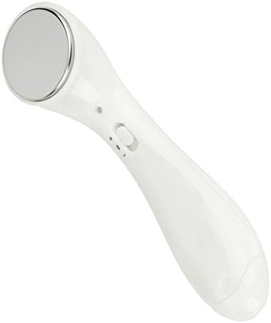 GPYOJA Electrical Vibration iontophoresis instrument Portable Ultrasonic Facial Beauty Massager Whitening Face Firming Care Facial Moisturizer Massager Beauty Instrument (white)