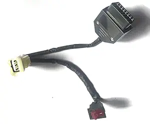 OBD2 Bike Scanner Adapter Cable for Bajaj KTM TVS Suzuki - Adaptor with Safety Switch