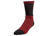  Nike Elephant Crew - Calcetines Línea Michael Jordan Unisex, Color Rojo/Negro, Talla XL