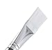 LyDia professional salon quality white flat top liquid face mask cosmetic makeup brush