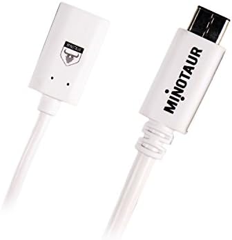 Minotaur USB 3.1 Type C to USB 3.0 A Female Cable Adapter (15cm, White) with 12 Months Warranty
