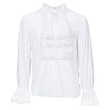 Talla: M/L Widmann 4312D - Camisa con jabot, M/L