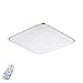 Produktbild SAILUN 18W Dimmbar Ultraslim LED Deckenleuchte Modern Deckenlampe Flur Wohnzimmer Lampe Schlafzimmer Küche Energie Sparen Licht Wandleuchte Farbe Silber (18W Silber Dimmbar)