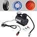 Almand 12V Car Tyre Inflator and Air Compressor Pump (Black) RS.630.00