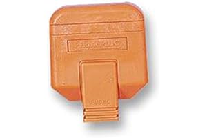 PM ELECTRONICS Permaplug Orange Heavy Duty Plug Top 13A 13 Amp Fused 3 Pin with Various Pack Size (5)
