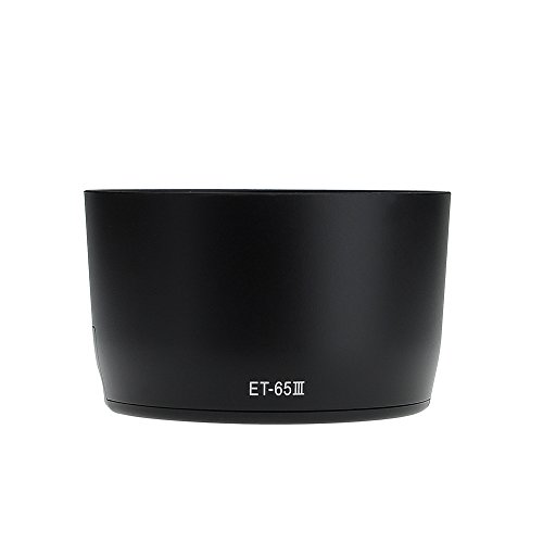 REMPLACE LE PARE-SOLEIL CANON ET-65III Pare-soleil ET-65III pour Canon EF 85mm f 1 8 USM  EF 100mm f 2 0 USM  EF 135mm f 2 8 SF  EF 70-210mm f 3 5-4 5 USM  EF 100-300mm f 4 5-5 6 USM L