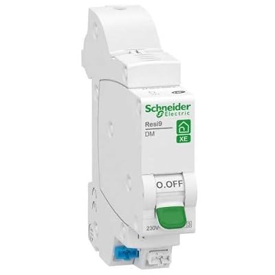 Schneider Electric disjoncteur phase + neutre - schneider resi9 xe - 2 ampères - courbe c - r9efc602