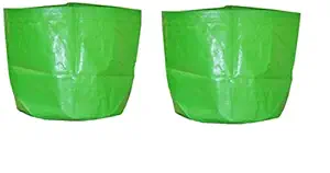 NutriMax Polyurethane Grow Bags, Green, 24'' x 24 '', Pack of 2