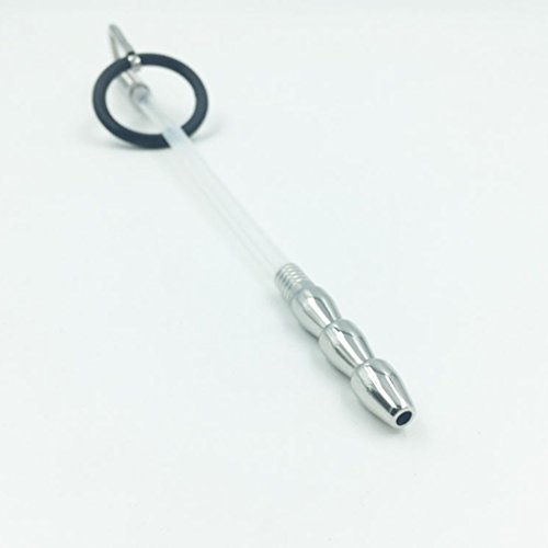 Babysbreath Edelstahl Urethral Dilatoren Sounding Penis Plug mit Glans Ringe Töne Katheter Sex Toys - 4