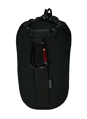 Gem Lot de 4  pochettes en n  opr  ne pour objectifs Canon Nikon Sony Pentax Olympus