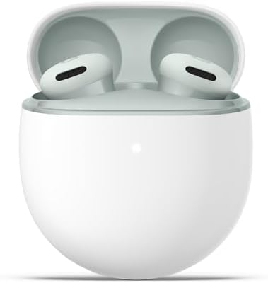Google Pixel Buds 2a - Auricolari wireless con cancellazione attiva del rumore - Leggeri, comodi e sicuri - Resistenti all'acqua - Compatibili con Bluetooth - Grigio nebbia