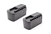 Produktbild vhbw 2X NiMH Akku 2000mAh (12V) für Elektrowerkzeug Werkzeug Powertools Tools Festo/Festool 398338, 497019, 498336, 498338, 564247, C12, C12LI
