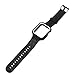 Price comparison product image Hergon Protective Case Wrist Strap Cover Soft Silicone Shockproof Watch Band for Apple Watch Series 4 40mm 44mm